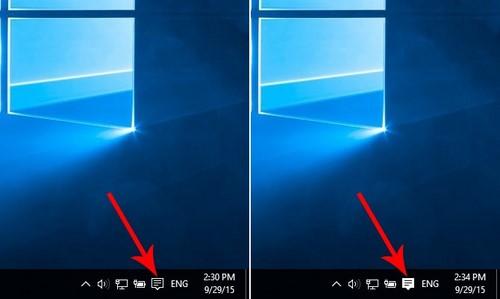 Hướng dẫn sử dụng Action Center trên Windows 10