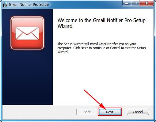 cai dat gmail notifier