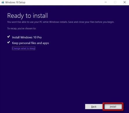 Nâng cấp phiên bản Windows 10 Noverber Update