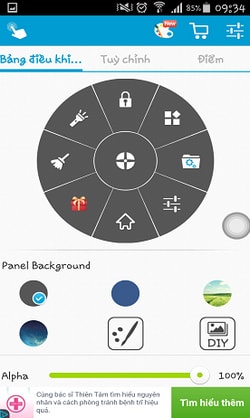 Sắp xếp biểu tượng trên màn hình Android