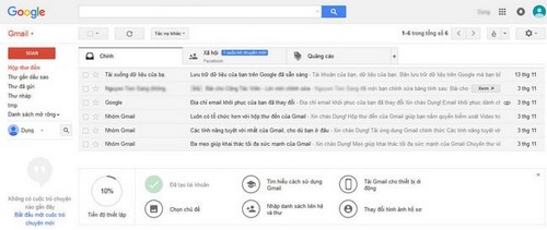 tim hieu giao dien gmail