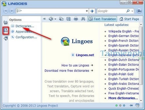 Tải Lingoes tra từ điển Anh - Việt Link Google Drive Miễn Phí 1