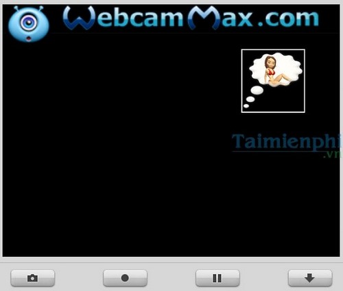 Chèn hiệu ứng vào webcam bằng WebCamMax