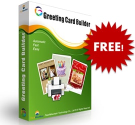 giveaway greeting card builder