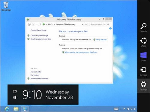 Cách Backup và Restore Windows 8