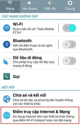 Cách phát wifi từ điện thoại Android cho laptop, đăng ký wifi trên điện thoại