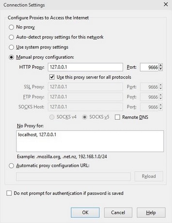 Đổi địa chỉ IP và Proxy bằng Ultrasurf