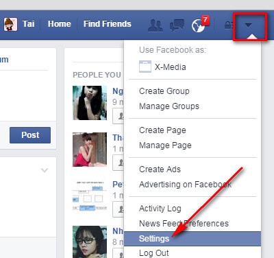 Cách đổi tên Facebook 1 chữ bằng Google Chrome