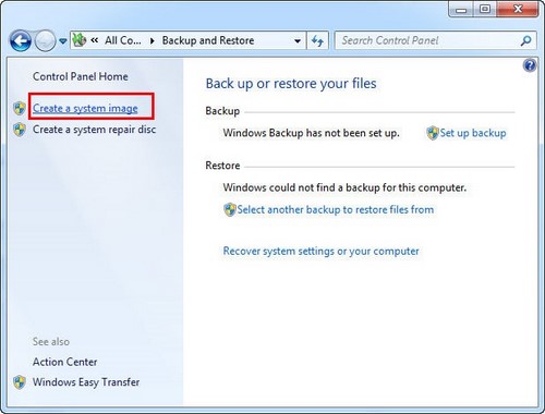 Cách tạo File Backup/Restore trên Windows 7 cứu hộ máy tính không cần phần mềm.
