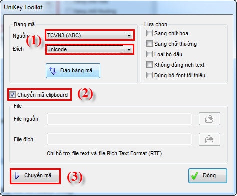 Cách chuyển VnTime sang Time New Roman trong Word và Excel 3