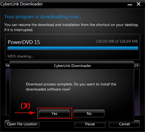 cyberlink powerdvd 14 please wait while