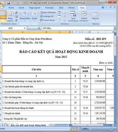 Cố định cột trong excel, cố định dòng trong excel 2010, 2007, 2003, 2013