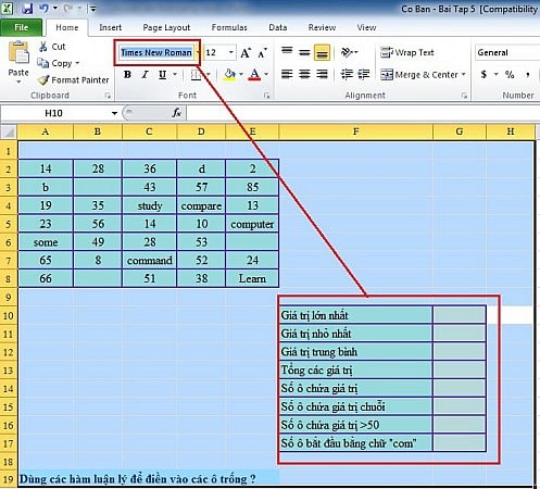 Tự động sửa lỗi font chữ trong Excel với tính năng mới từ Excel