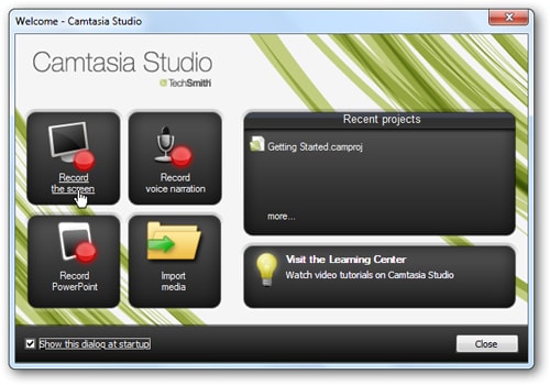 Cách dùng Camtasia Studio quay video, chụp ảnh màn hình