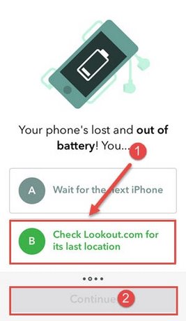 Hướng dẫn tìm iPhone bị mất bằng Lookout Mobile Security