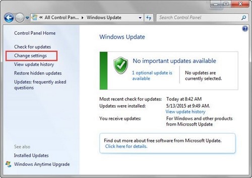 Tắt Windows update, chỉnh không cho Win 10, 7, 8.1 tự động update
