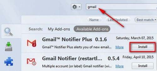 Cách kiểm tra thư mới, mail mới trên Gmail không cần đăng nhập Gmail trên Firefox