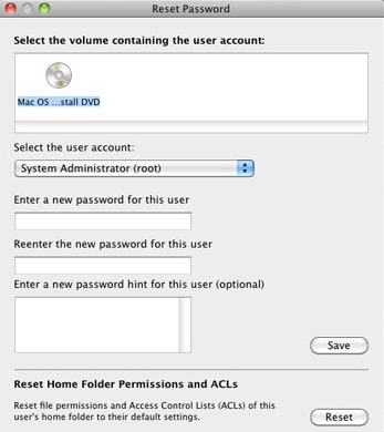 Reset password đăng nhập vào Mac bằng đĩa cài