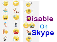 Ẩn biểu tượng cảm xúc trên Skype