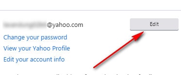 Cách đổi tên hiển thị trên Yahoo