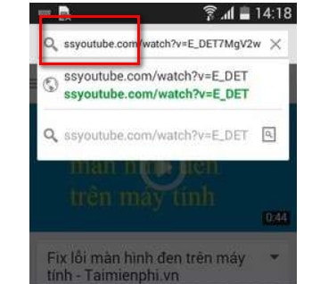 tải video youtube trên điện thoại android tai video youtube tren dien thoai android