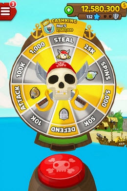 Bí quyết chiến thắng trong game Pirate Kings, phá đảo game Pirate Kings cực nhanh.