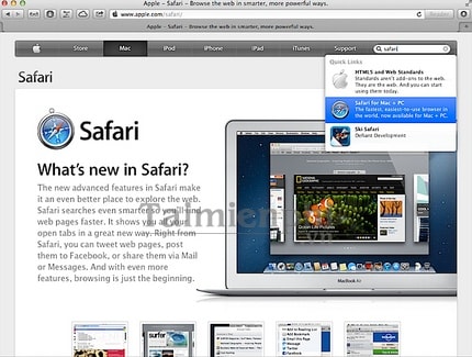 Cài đặt Safari, trình duyệt web trên Mac cho Windows