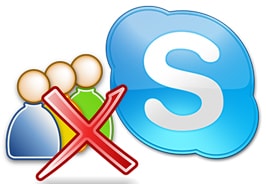 Hủy kết bạn Skype, xóa nick chat trên Skype