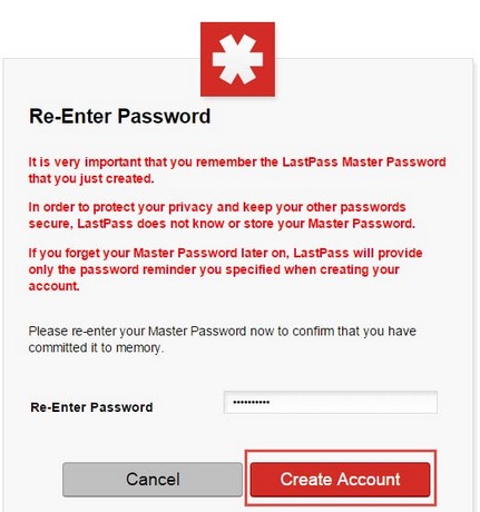 Bảo vệ mật khẩu bằng LastPass duyệt web trên Chrome