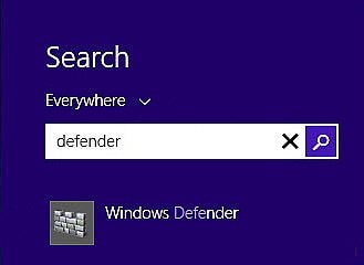 Cách bật/tắt Windows Defender win 8 8.1 5