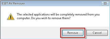Gõ bỏ triệt để phần mềm diệt virus trên máy tính với ESET AV Remover