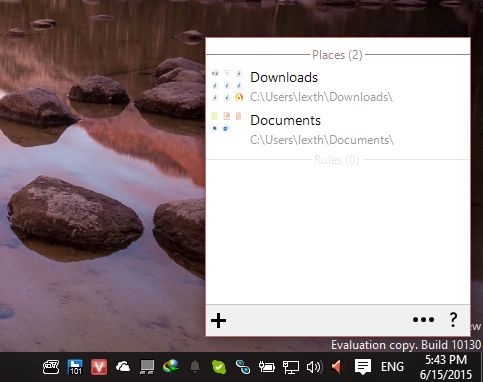 Sắp xếp icon desktop bằng Nimi Places
