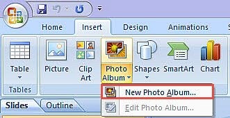 Tạo album ảnh bằng PowerPoint 2013, 2010, 2007