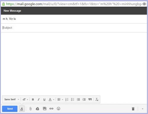 Gửi mail hàng loạt bằng cách tạo danh sách Gmail list contact
