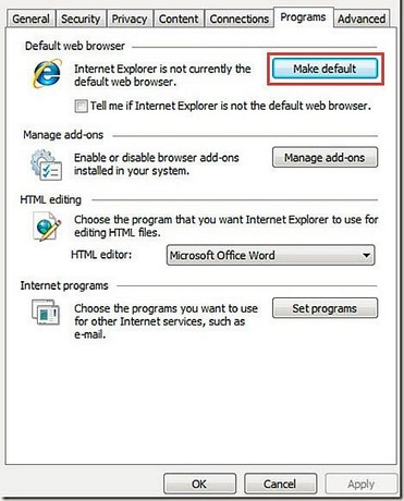 Cách thay đổi trình duyệt mặc định trong Windows 7, 8, Chrome, Firefox
