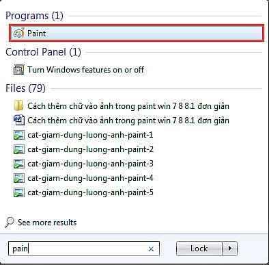 Cách thêm chữ vào ảnh trong paint win 7 8 8.1 đơn giản