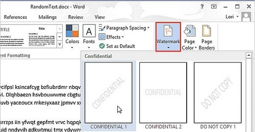 Xóa watermark trong Word là một trong những thử thách mà mọi người thường gặp phải khi sử dụng tài liệu Word. Tuy nhiên, giờ đây, các bạn không cần phải lo lắng với vấn đề này nữa. Với những tính năng mới được cập nhật, việc xóa watermark trở nên dễ dàng và thuận tiện hơn bao giờ hết. Hãy click vào hình ảnh liên quan để biết cách làm thế nào nhé!