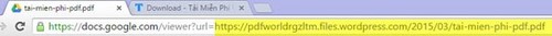 Đọc file PDF trên Chrome, Firefox, IE bằng Docs.google.com