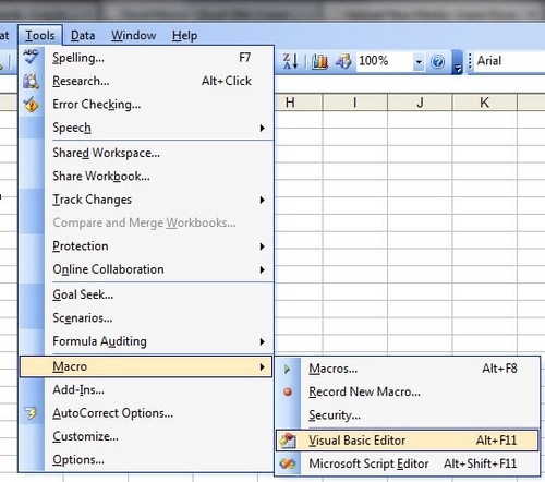 Xóa dòng trống trắng trong Excel bằng VBA Marco 2007 2010 2013