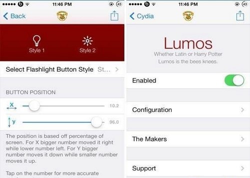 Cách bật đèn pin từ màn hình khóa trên iPhone, iPad