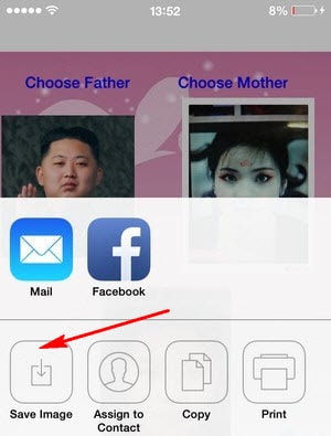 Xem trước khuôn mặt trong tương lai bằng Predict Baby Face trên iPhone