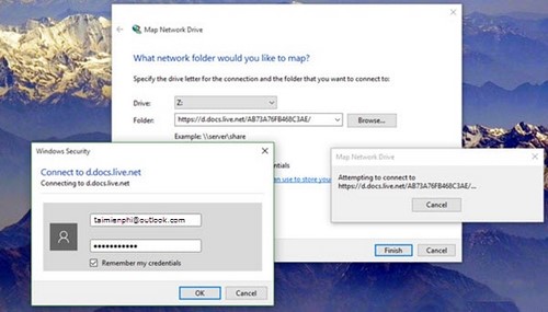 Chặn OneDrive tự động tải dữ liệu trên Windows 10