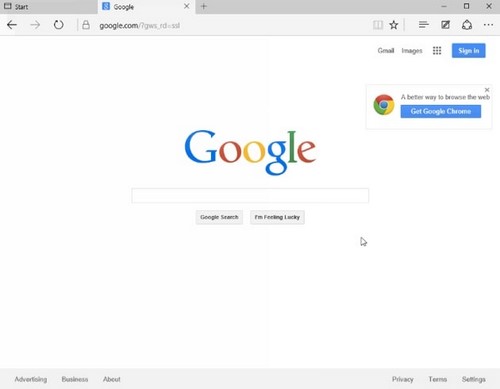 Đặt Google là công cụ tìm kiếm mặc định trên Microsoft Edge