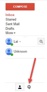 xem lai lich su chat tren gmail