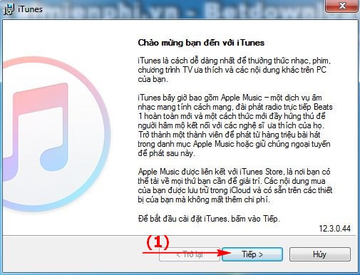 Cách cài iTunes trên máy tính Windows 10, 7, 8.1