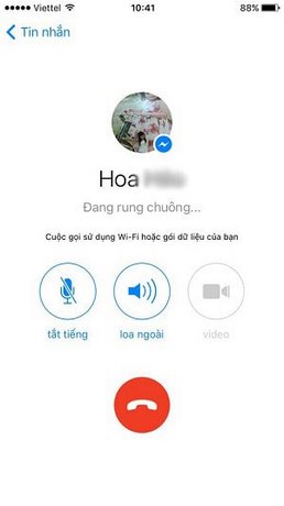 Gọi video Facebook trên iPhone, Android