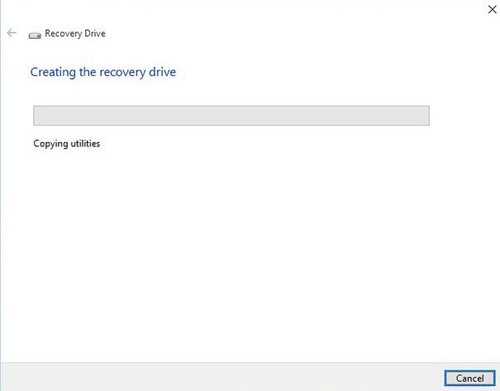 Tạo USB phục hồi Windows 10