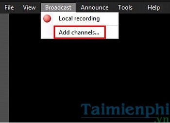Cách phát video trực tiếp trên TalkTV bằng Xsplit