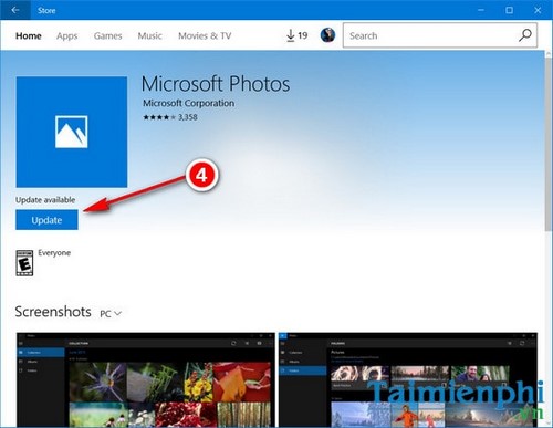 Hướng dẫn cập nhật ứng dụng Windows Store trên Windows 10