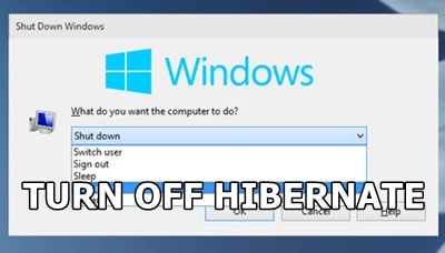 Kiểm tra dung lượng file Hibernate, xóa bỏ file Hibernate